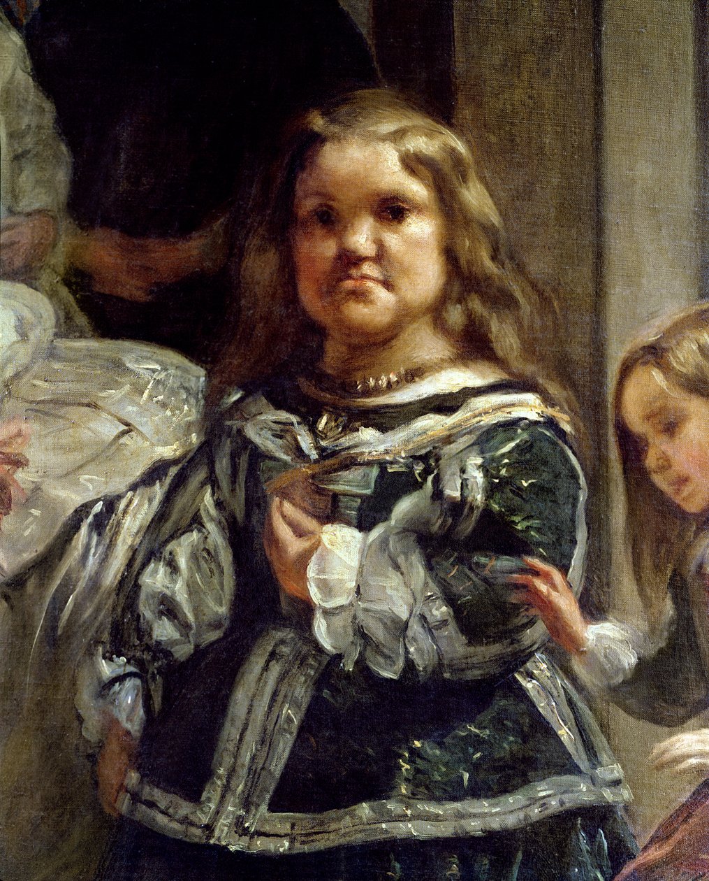 Las Meninas ou La Famille de Philippe IV, vers 1656 (détail) - Diego Velázquez