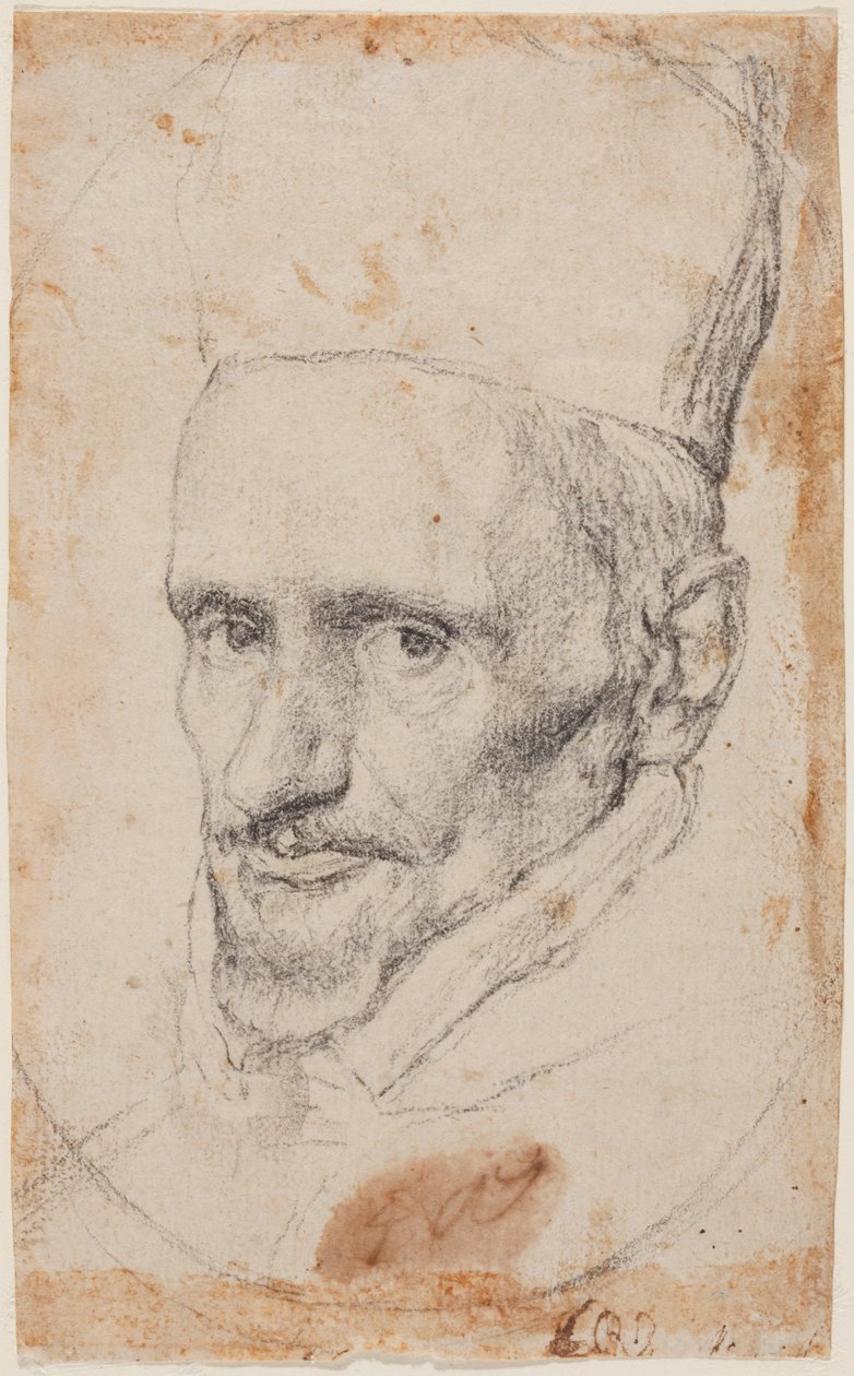 Portrait du cardinal Borja - Diego Velázquez