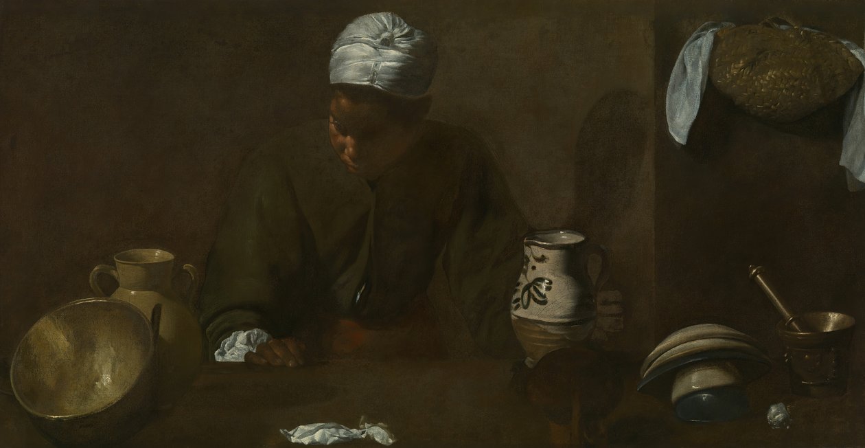 Scène de cuisine, 1618-20 - Diego Velasquez