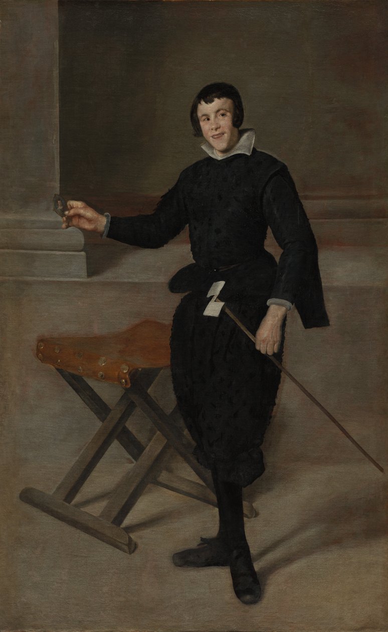 Portrait du bouffon Calabazas - Diego Velázquez