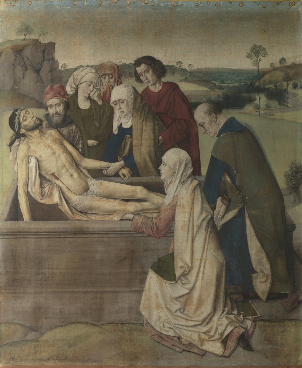 La mise au tombeau - Dieric Bouts