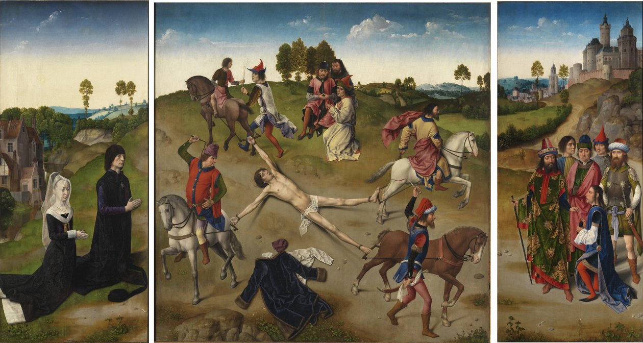 Triptyque de Saint Hippolyte - Dieric Bouts