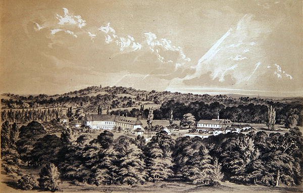 La Grande Trappe, vers 1860 - Dieudonne Auguste (after) Lancelot