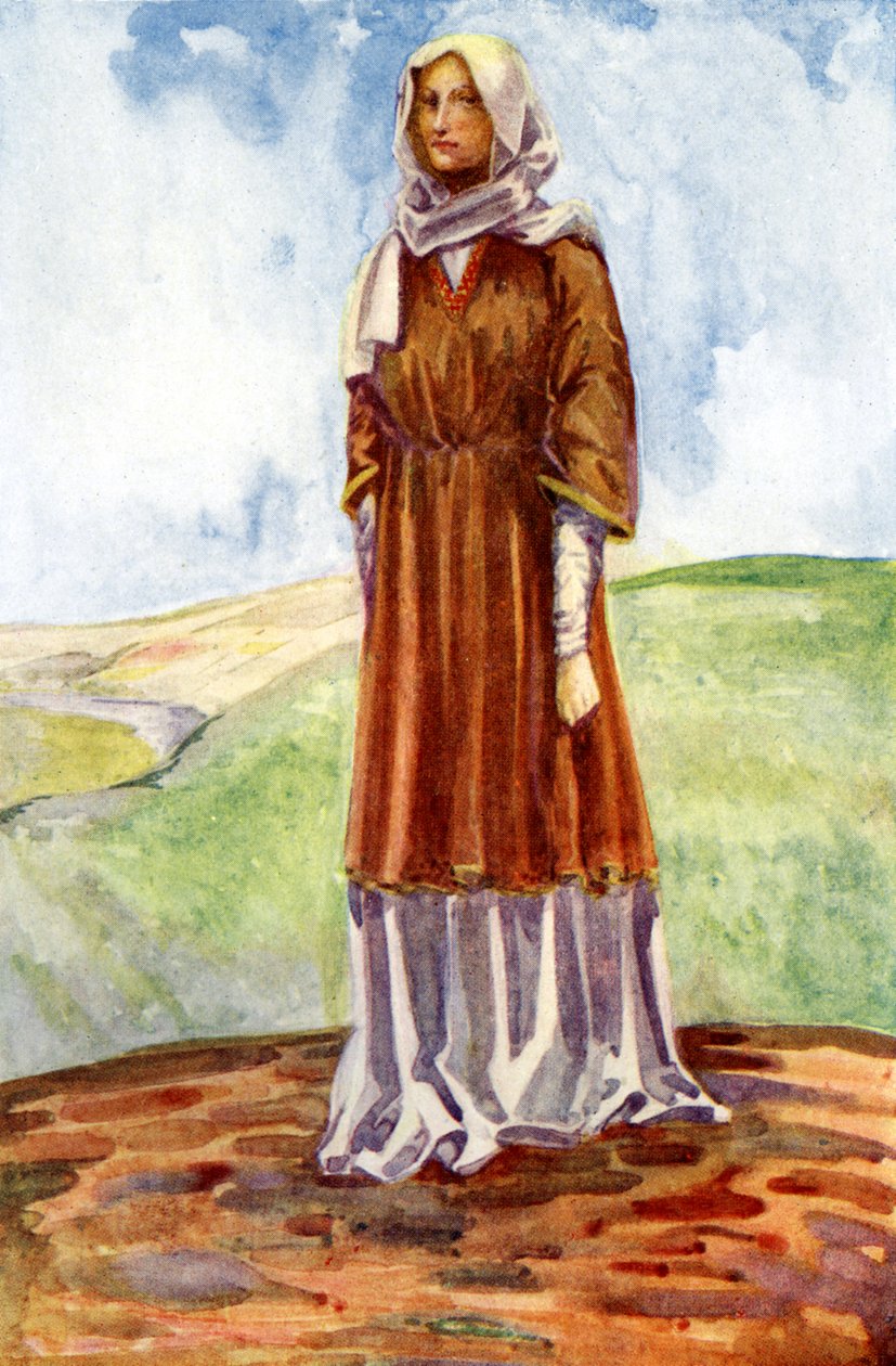 Costume féminin sous le règne de Guillaume I - Dion Clayton Calthrop