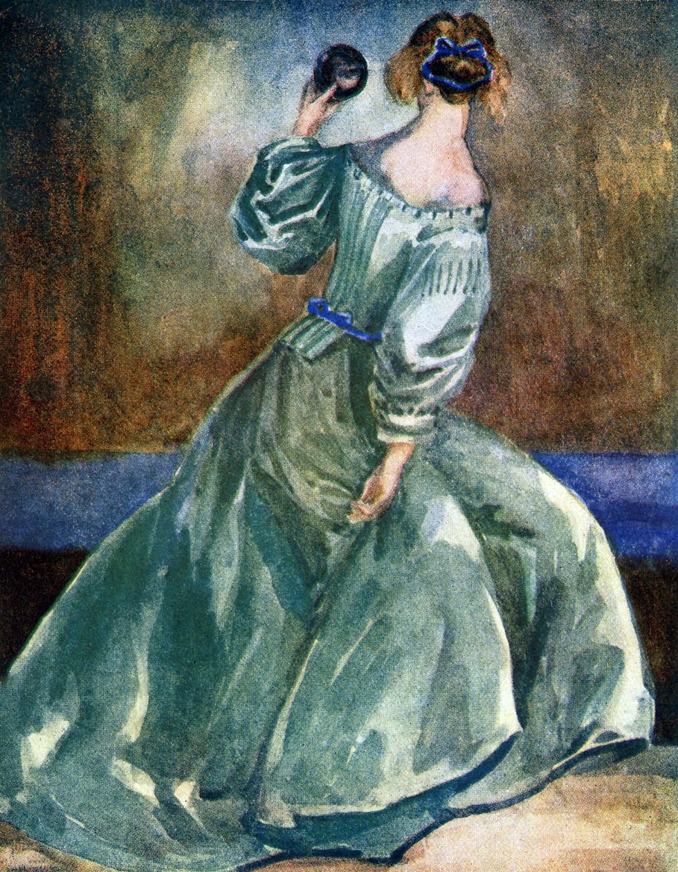 Costume de femme sous le règne des Cromwell (1649-1660) - Dion Clayton Calthrop