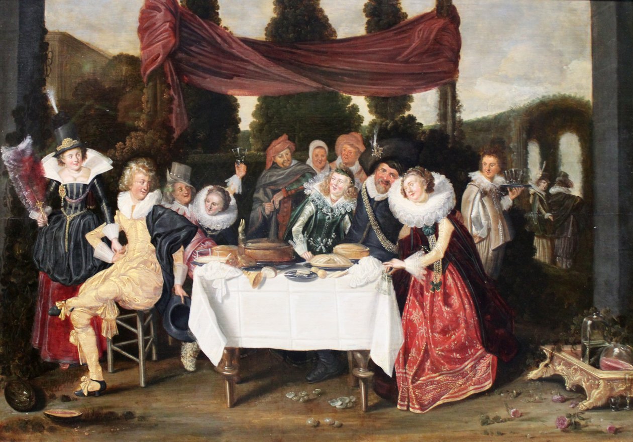 Société joyeuse - Dirck Hals