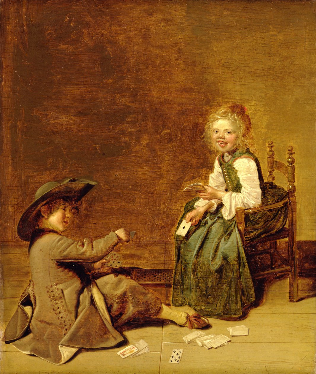 Enfants jouant aux cartes, 1631 - Dirck Hals