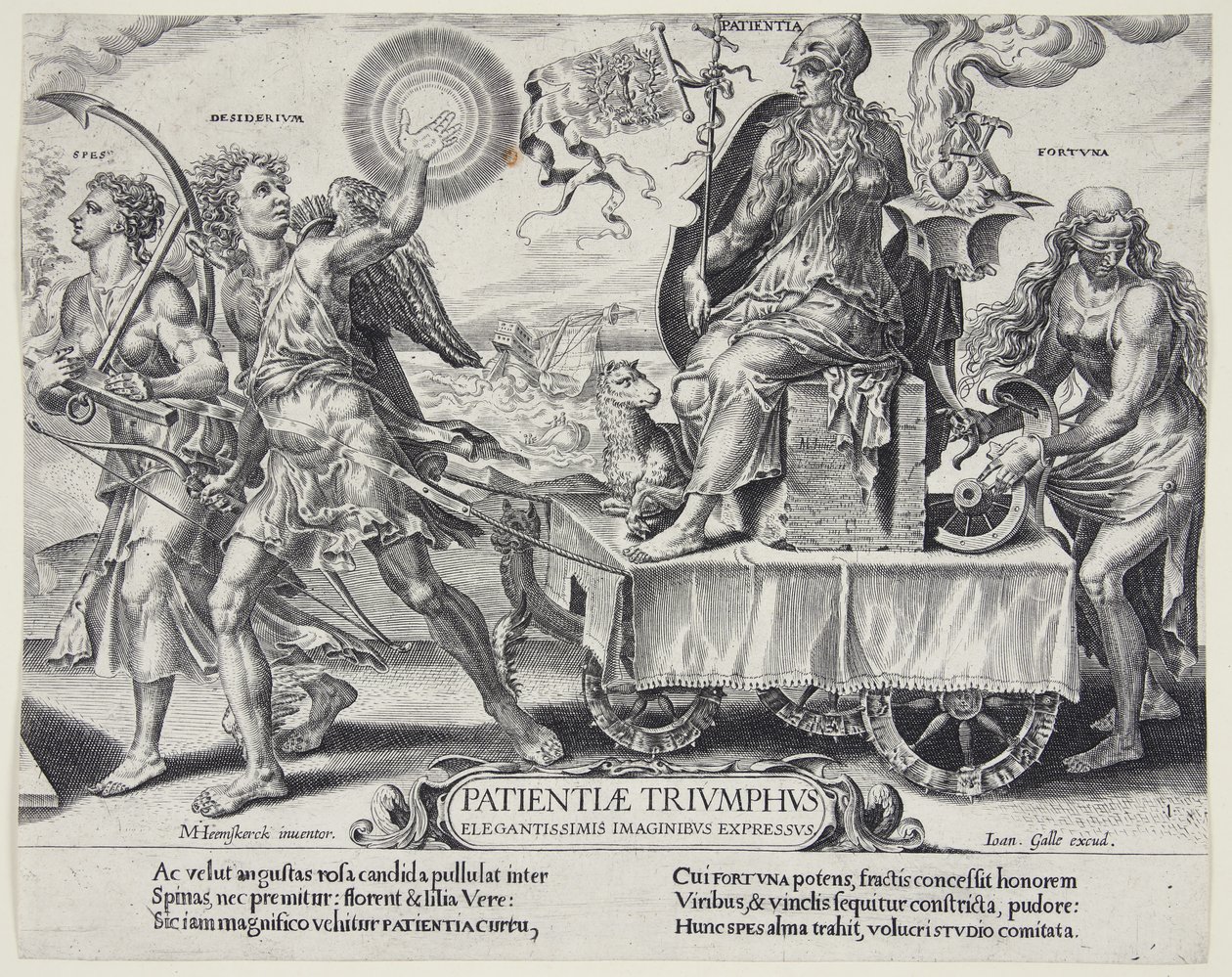 Le triomphe de la patience - Dirck Volckertsz. Coornhert