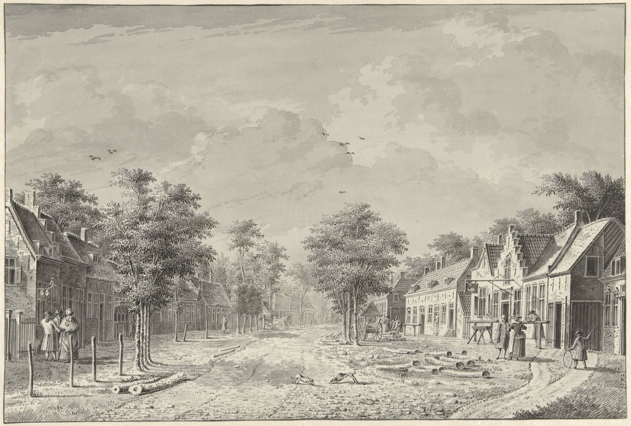 Vue du village de De Bilt - Dirk Verrijk