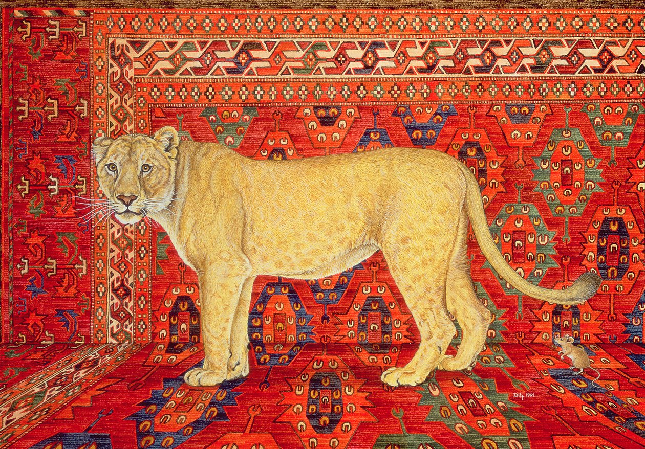 La souris sur le tapis - Ditz