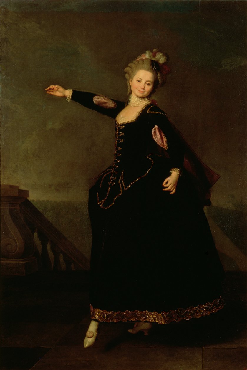 Portrait de Natalia Semenovna Borshchova (1758-1843) 1776 - Dmitri Grigorievich Levitsky