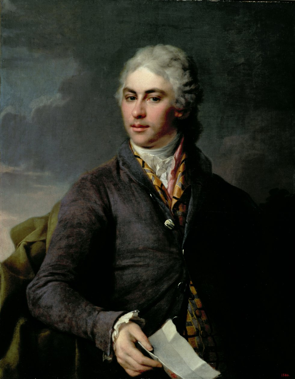 Portrait de Yakov Ivanovich Bilibin (1779-1854), 1801 - Dmitri Grigorievich Levitsky