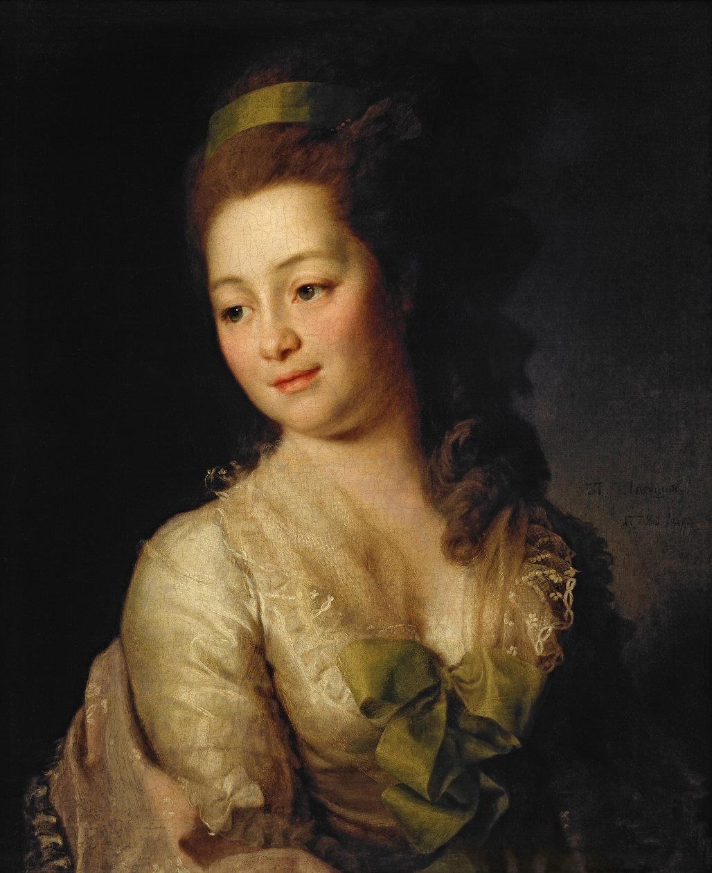 Portrait de M. A. Diakova - Dmitry Levitzky