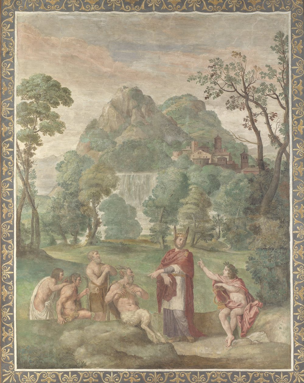 Le Jugement de Midas - Domenichino