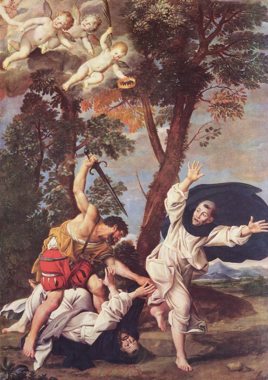 Assassinat de Saint Pierre Martyr - Domenichino