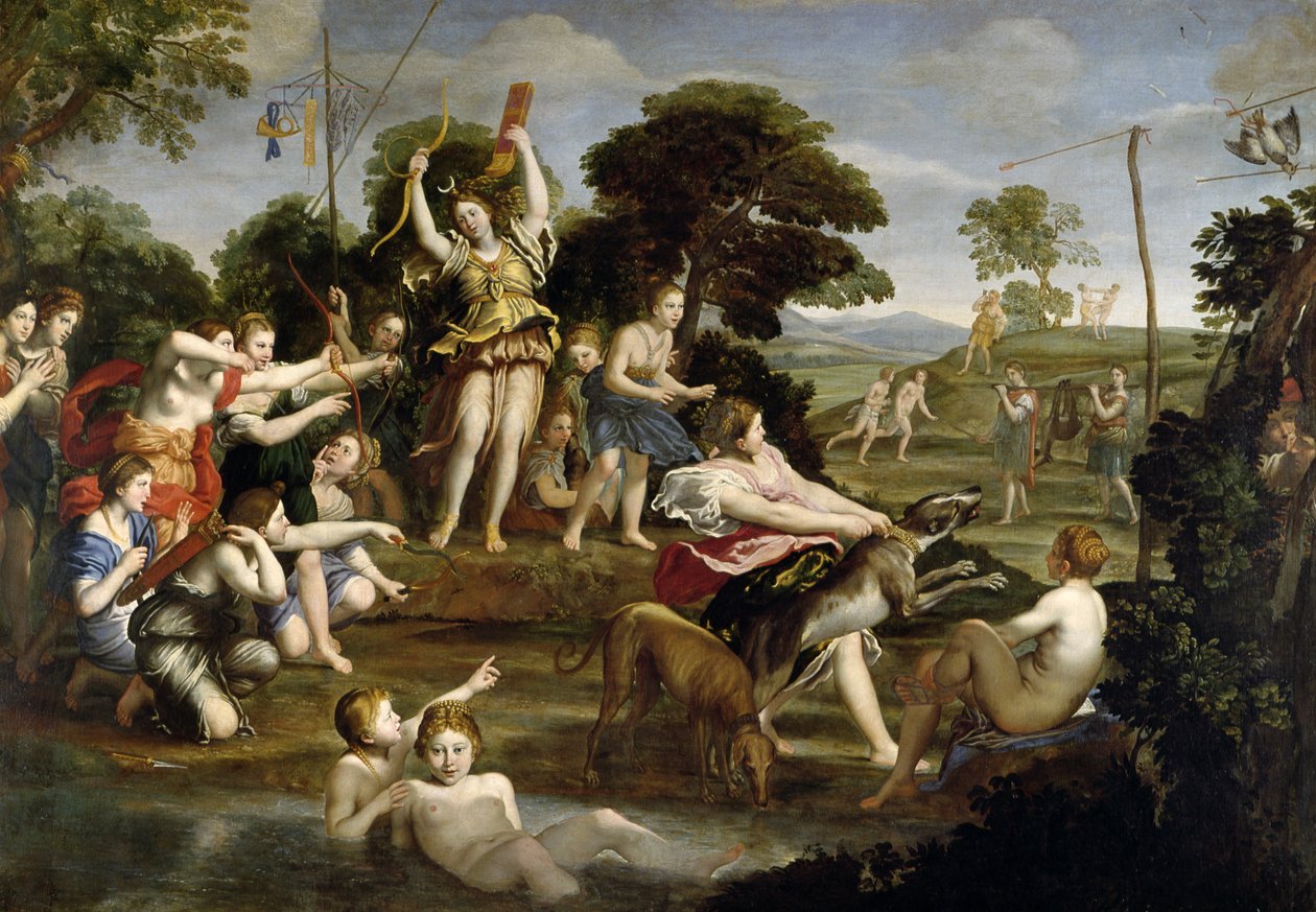 La chasse de Diane, 1616-17 - Domenichino