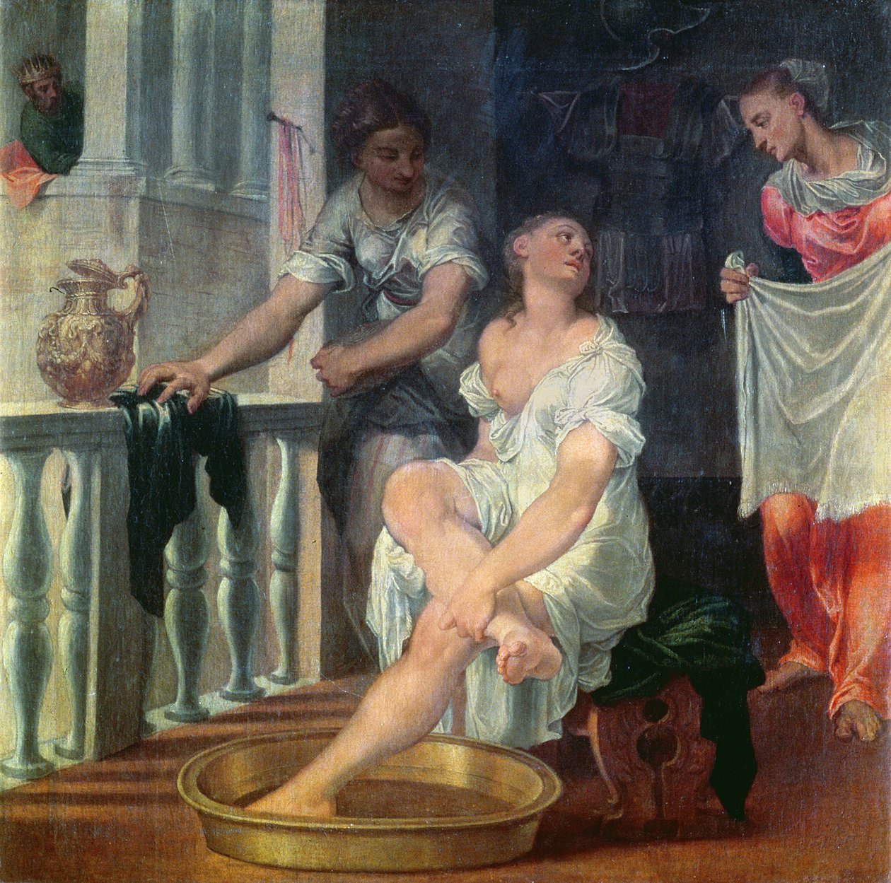 Bethsabée au bain, c.1550 - Domenico Brusasorci