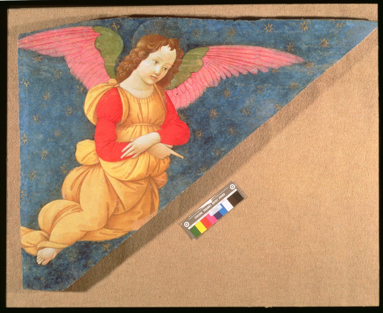 Ange : Panneau du retable de Figline - Domenico Ghirlandaio