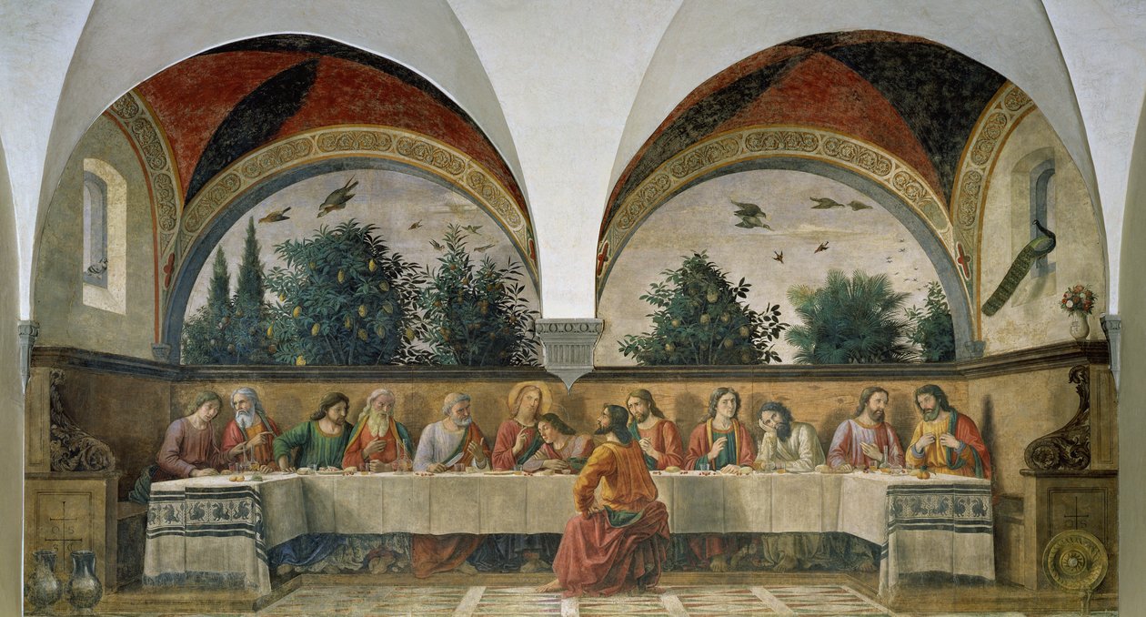 La Cène, 1480 - Domenico Ghirlandaio