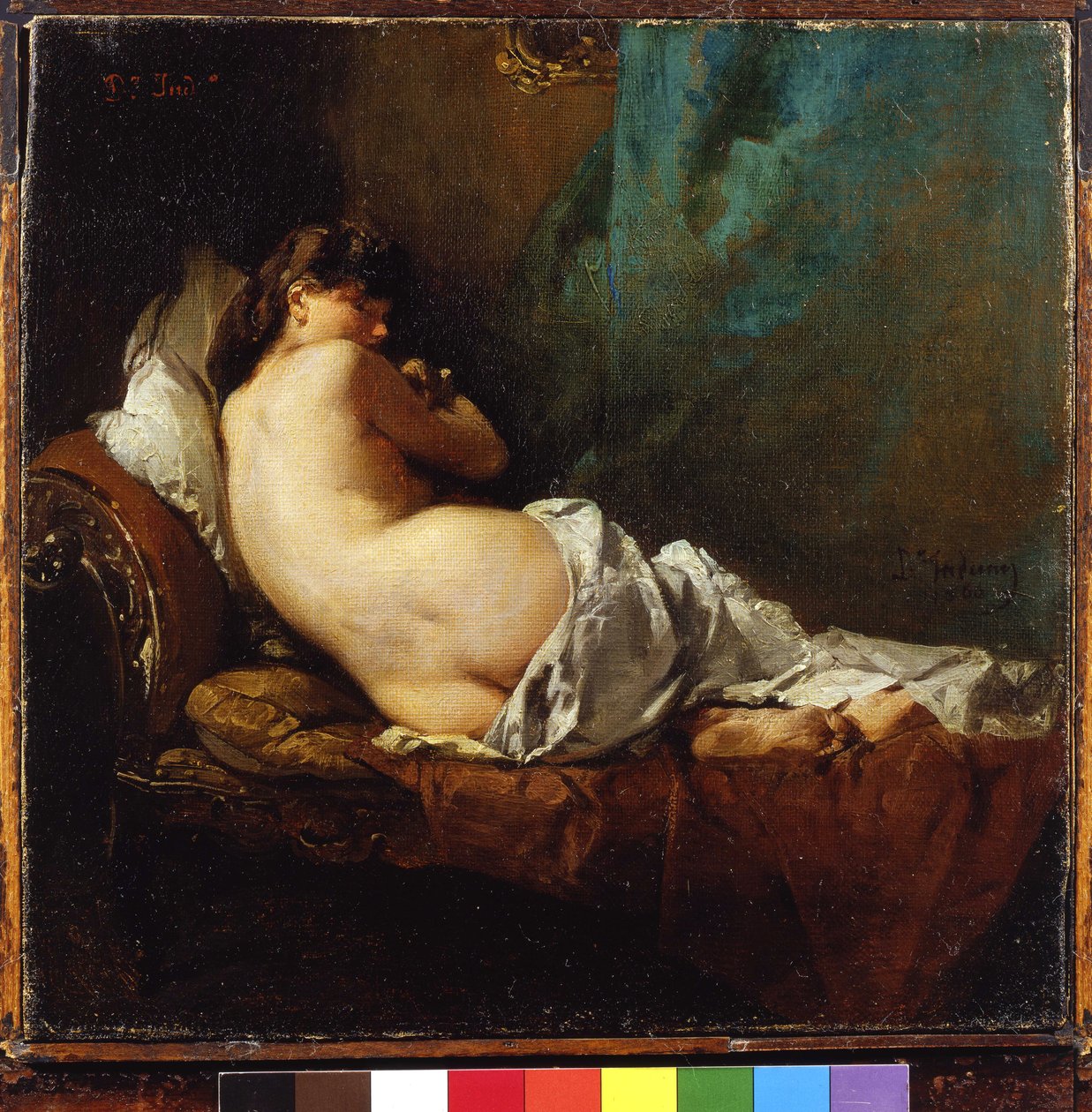 Nu de dos - Domenico Induno