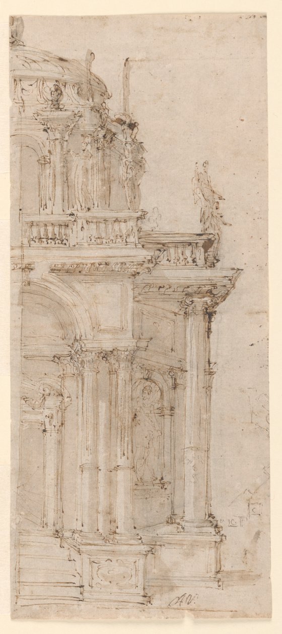 Conception pour un Catafalque - Domenico Antonio Vaccaro