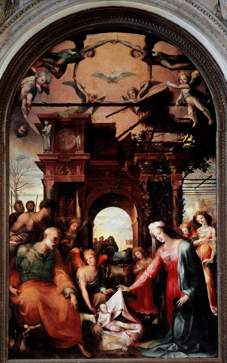 La nativité - Domenico Beccafumi