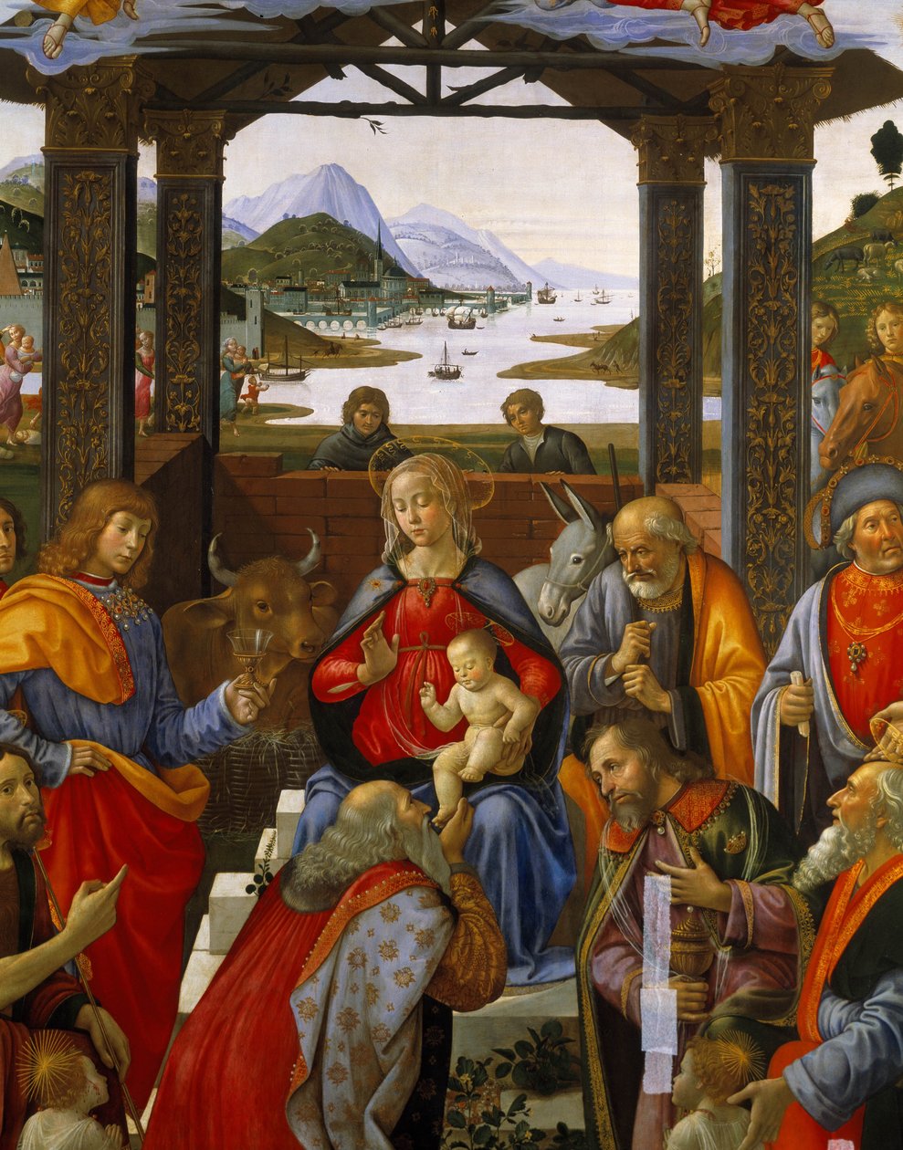 Adoration des Mages - Domenico Ghirlandaio