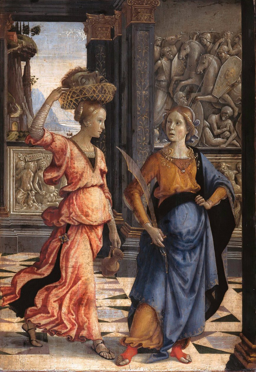 Judith avec sa servante, 1489 - Domenico Ghirlandaio