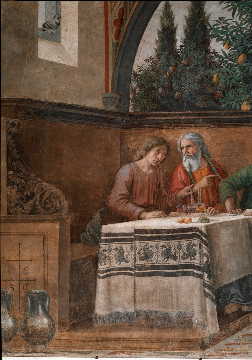 La Cène (détail) - Domenico Ghirlandaio