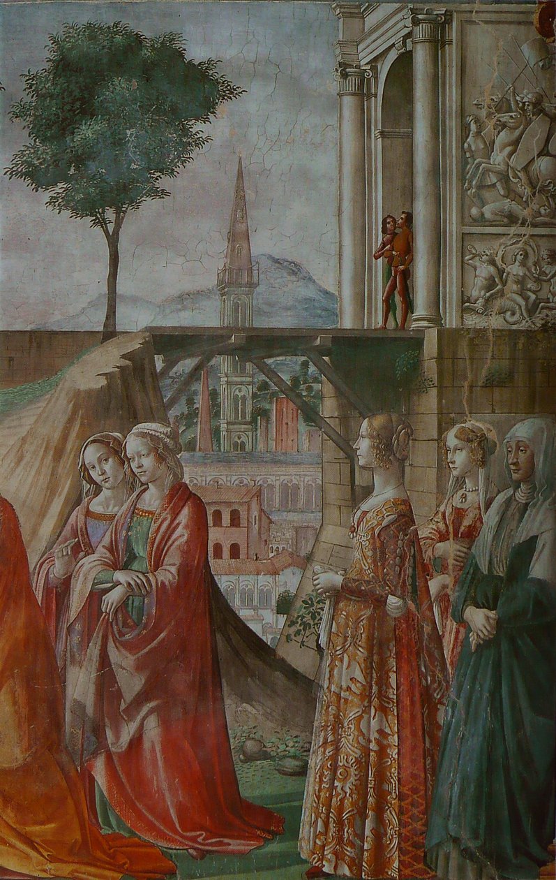 Visitation - Domenico Ghirlandaio