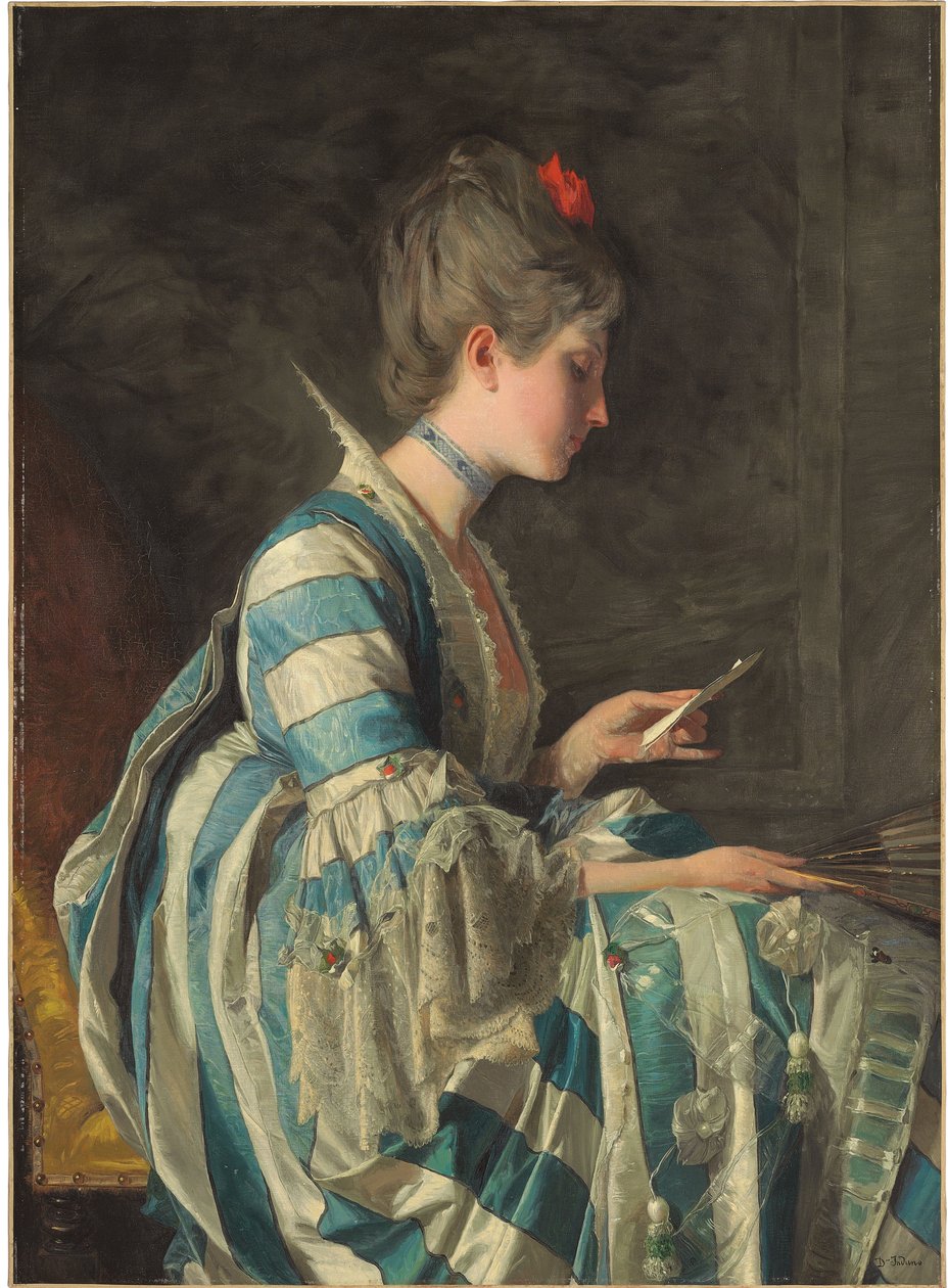 La Lettre - Domenico Induno