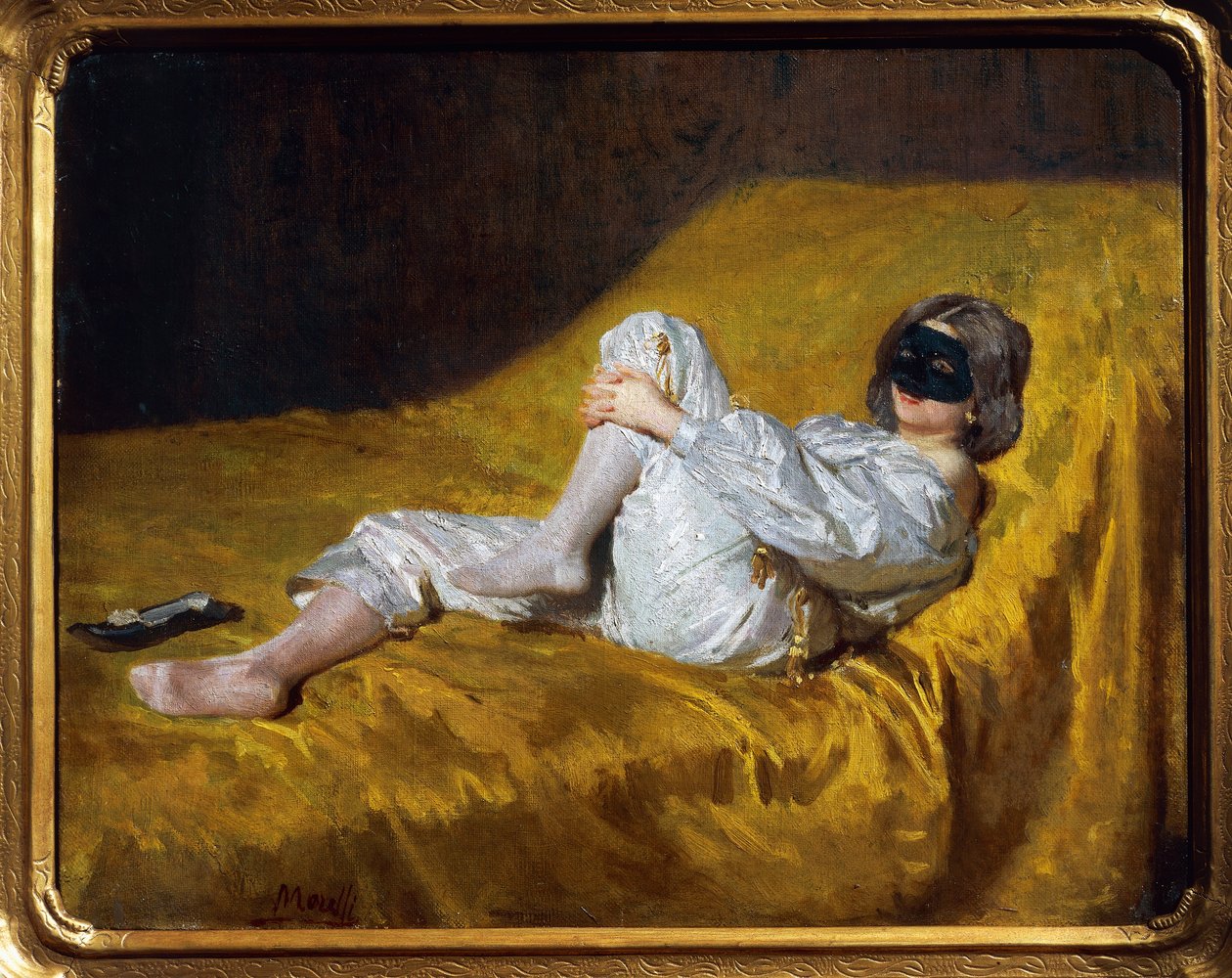 Masque - Domenico Morelli