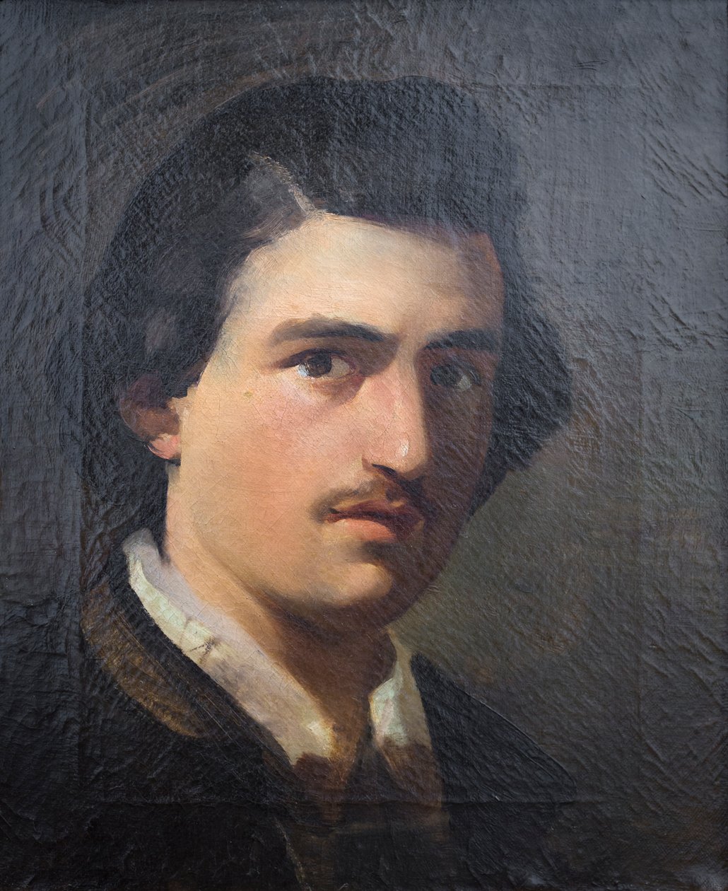 Autoportrait à presque vingt ans - Domenico Morelli