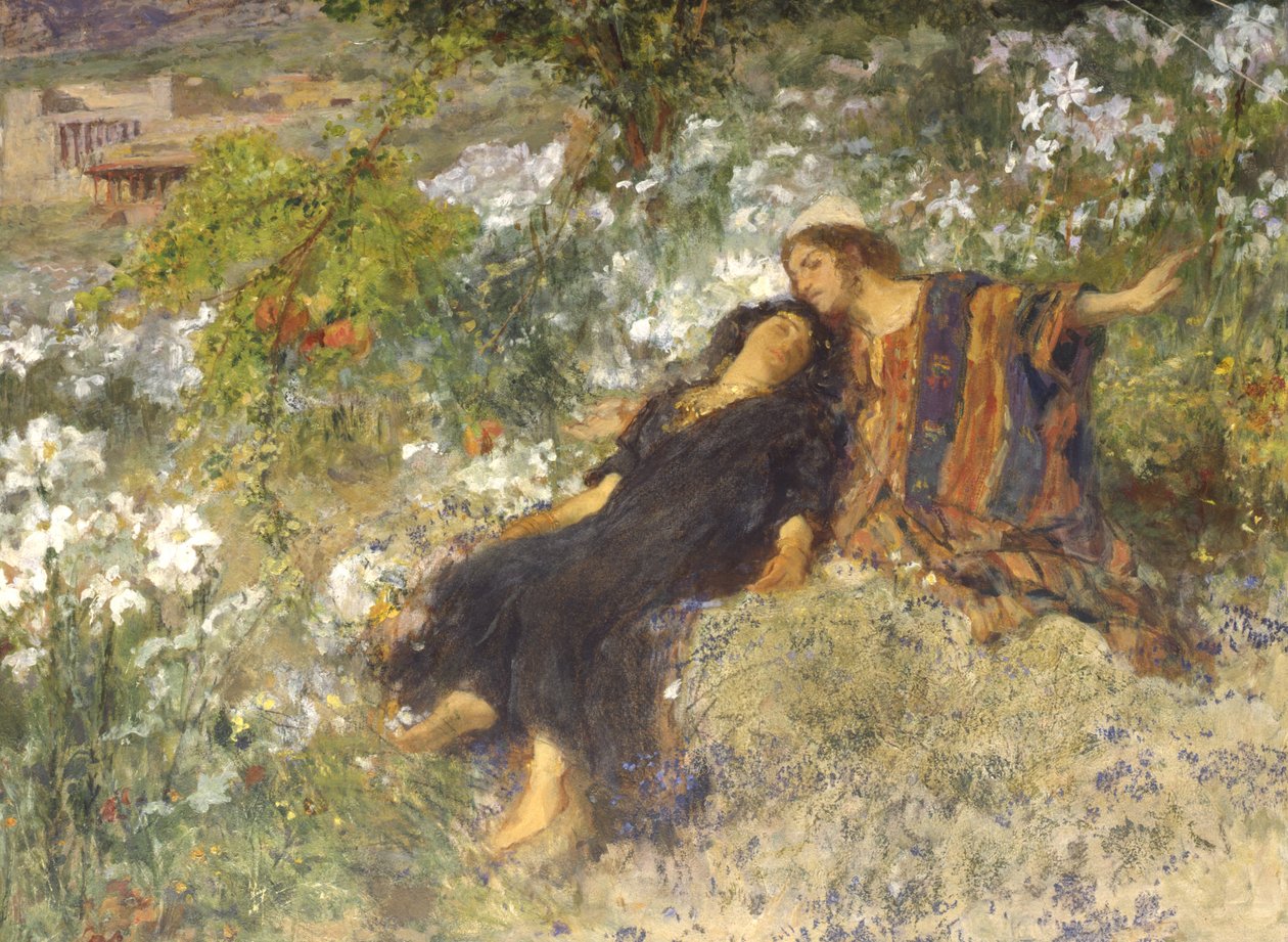 Le Cantique des Cantiques - Domenico Morelli