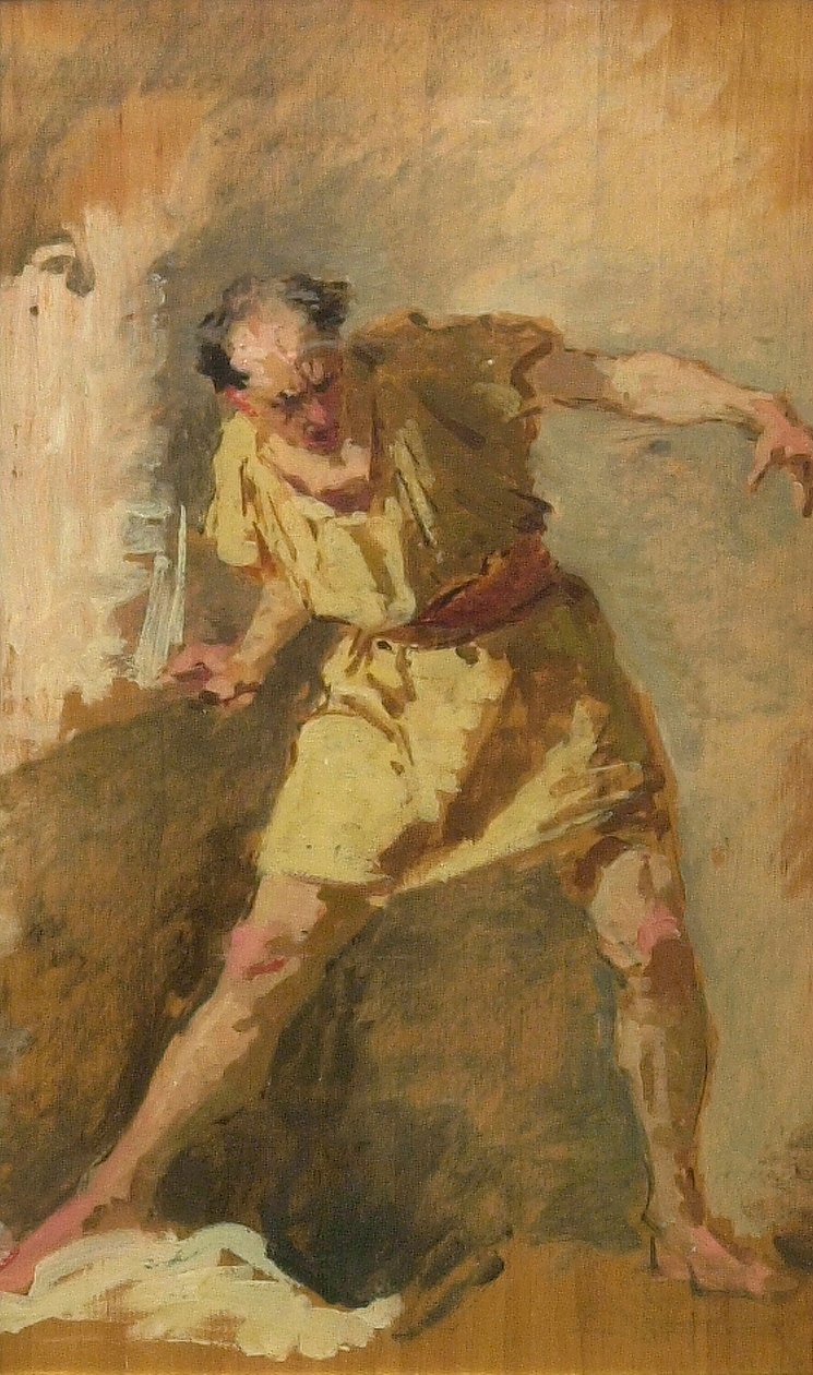 Le Gladiateur, 19ème siècle - Domenico Morelli