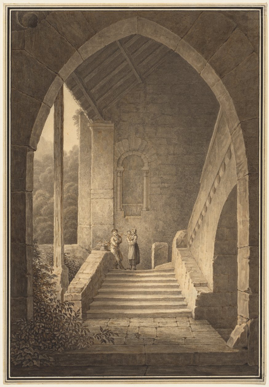 Escalier extérieur d
