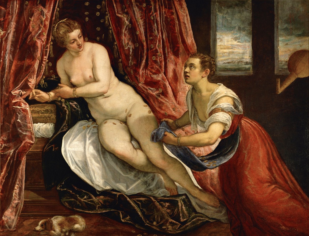 Danaé, c.1570 - Domenico Robusti Tintoretto