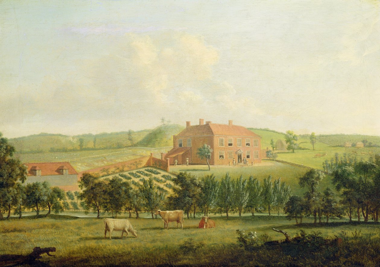 Saint Vincents, près de West Malling, Kent, c.1779 - Dominic Serres
