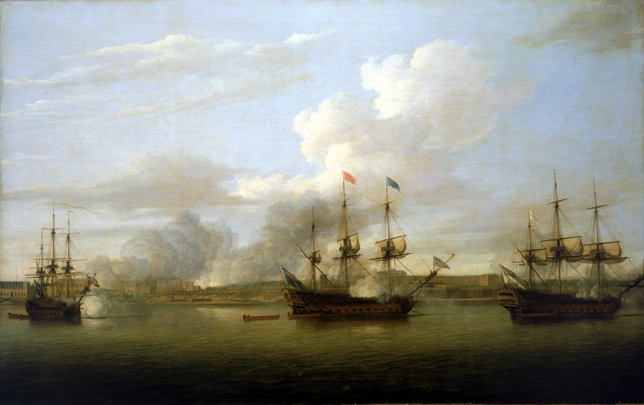 La capture de Chandernagor, mars 1757 - Dominic Serres