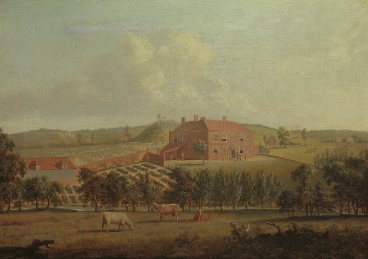 Saint Vincents, près de West Malling, Kent - Dominic Serres RA