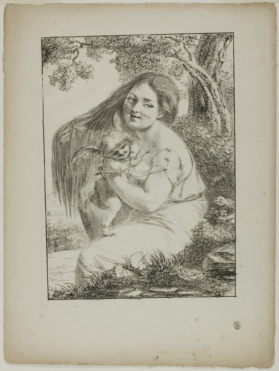 Cupidon et une jeune femme - Dominique Vivant Denon
