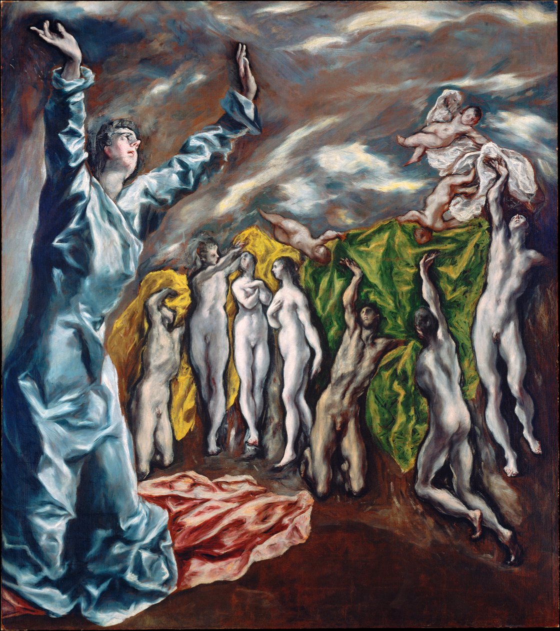 La Vision de Saint Jean - El Greco
