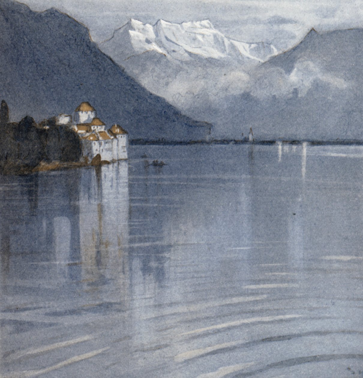 Chillon, du poème de Byron - Donald (after) Maxwell