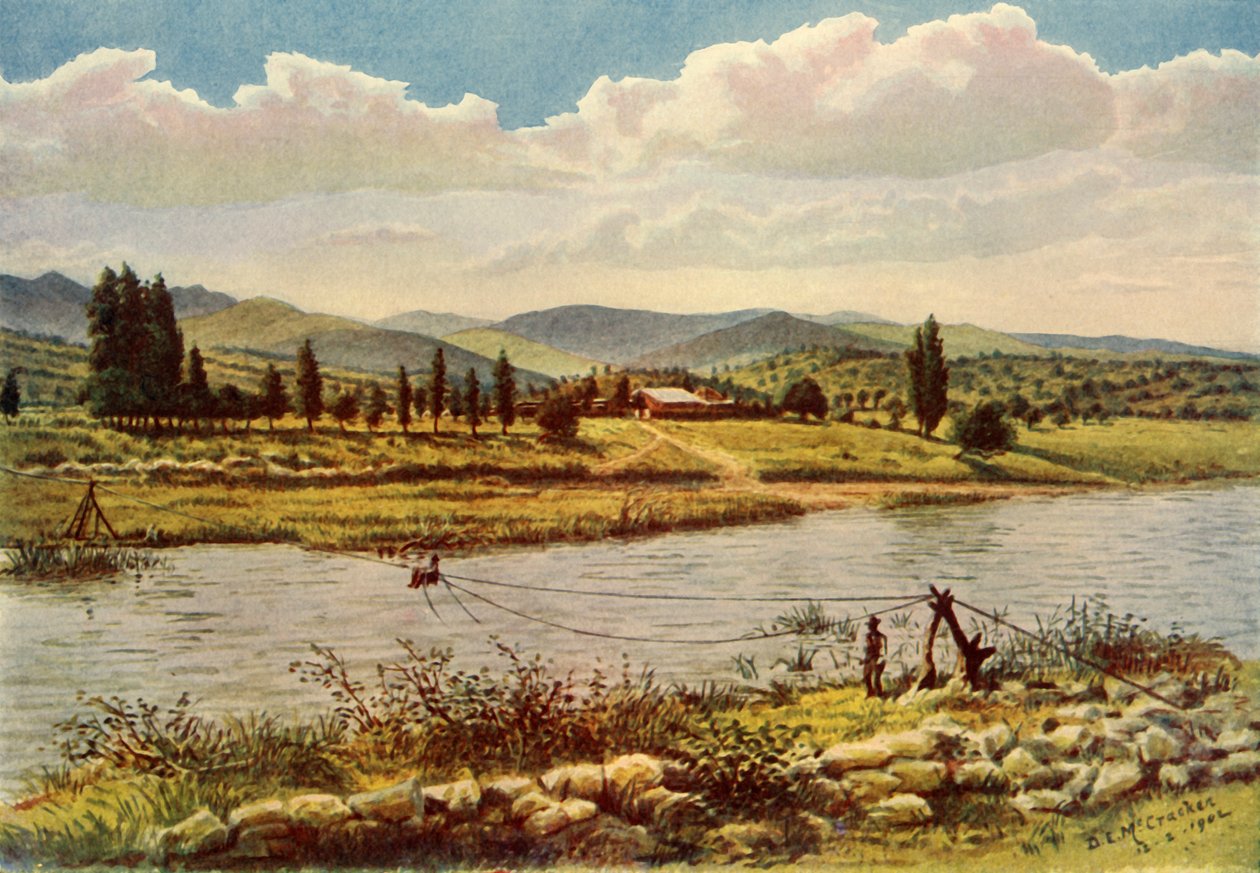 Traversée de la rivière Komati - Donald McCracken
