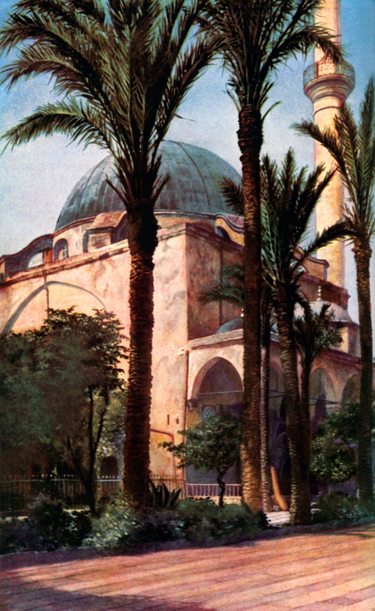 Mosquée Jezzar Pacha, Acre, Palestine, années 1930 - Donald McLeish