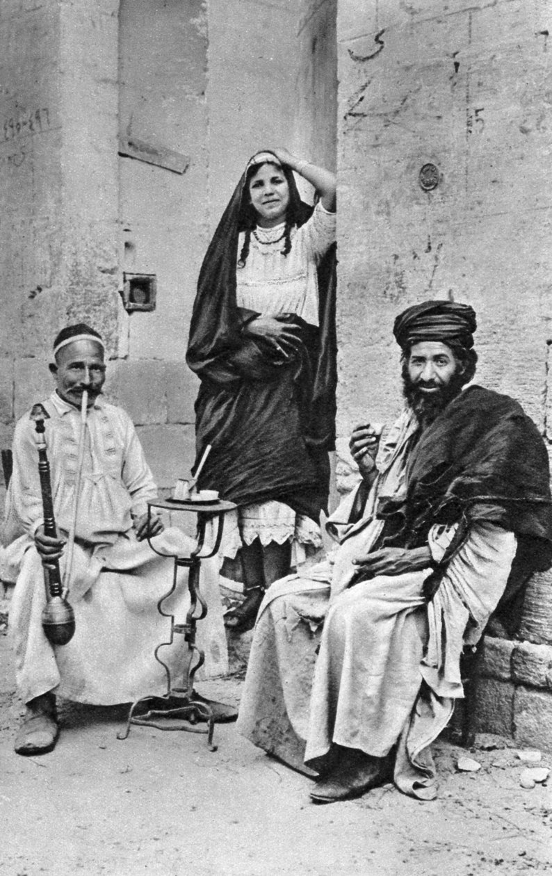 Habitants du Caire, Égypte, vers 1922 - Donald McLeish