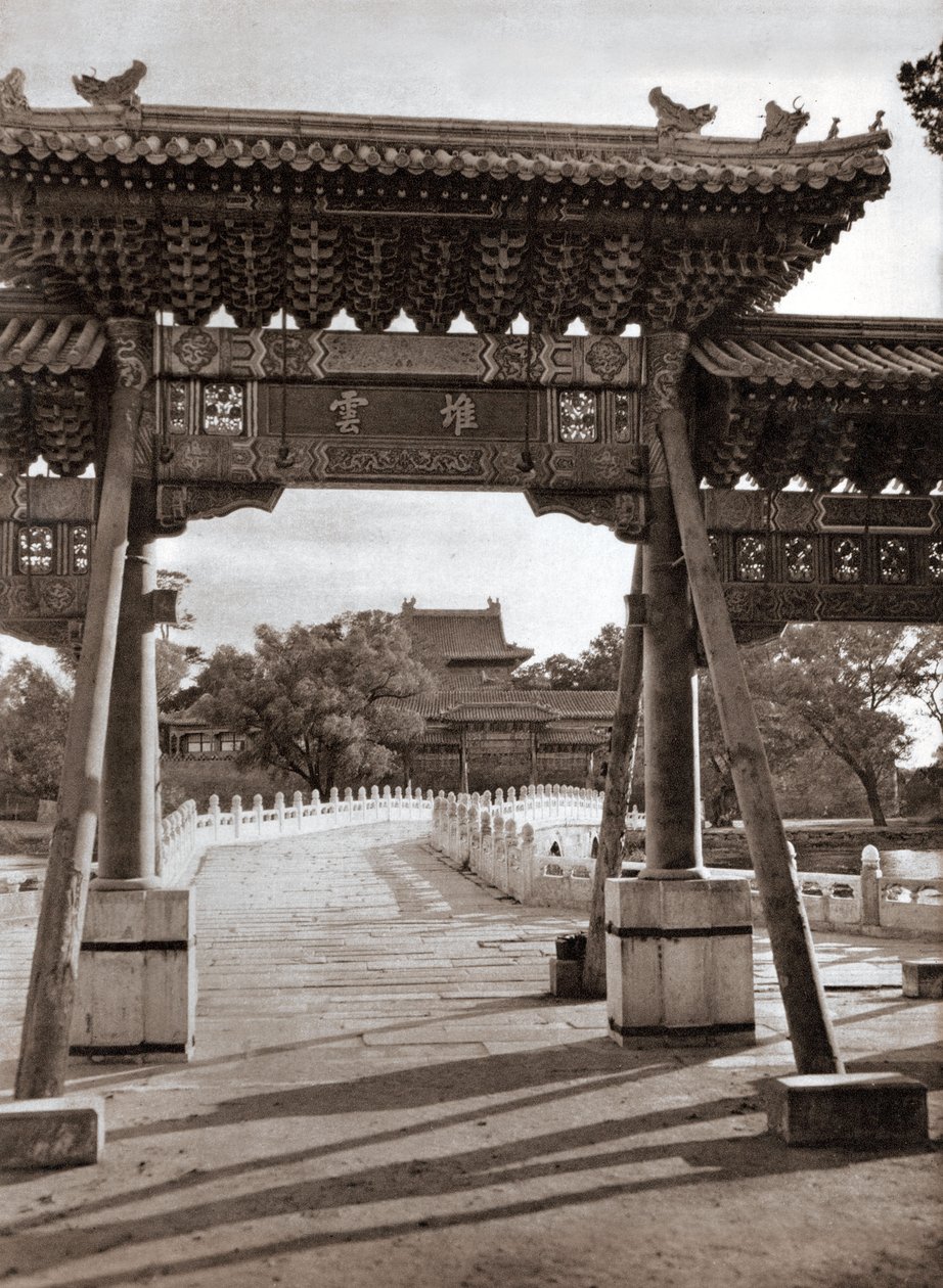 Parc Beihai à Pékin - Donald Mennie