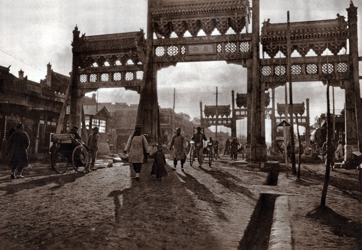 Rue à Pékin - Donald Mennie