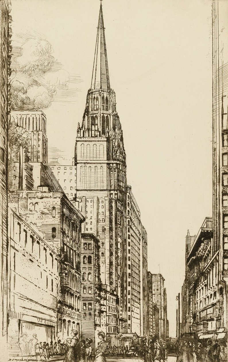 Chicago, la cathédrale - Donald Shaw MacLaughlan