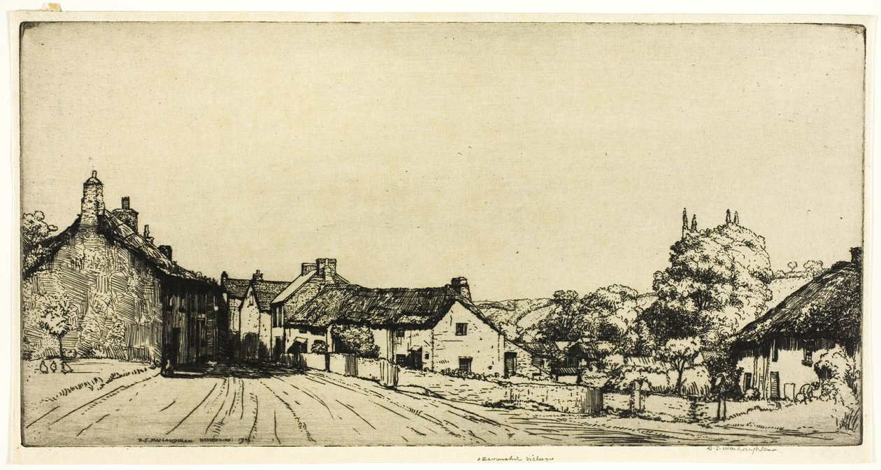 Village du Devonshire - Donald Shaw MacLaughlan